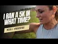 First EVER 5k Time Trial Road to 100 Week 4