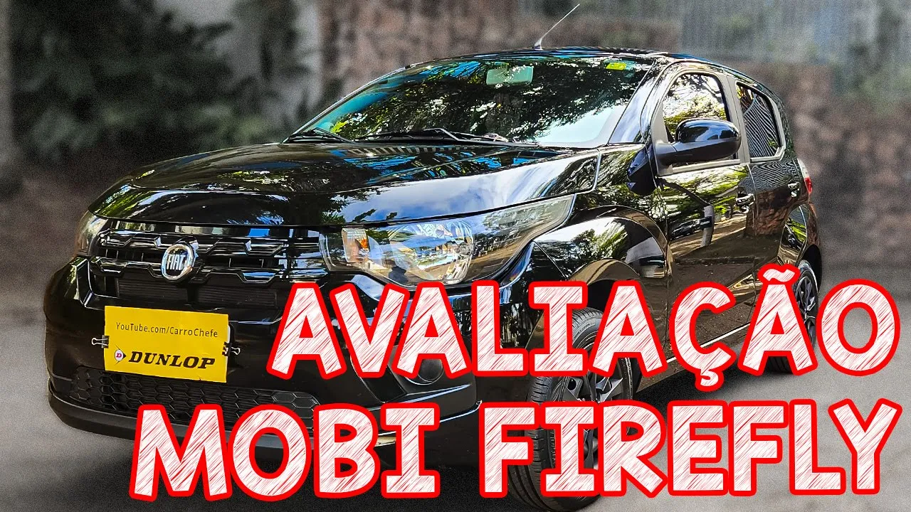 Avaliação Fiat MOBI FIREFLY - O MOBI 3 CILINDROS É MUITO MELHOR!
