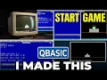 Making MS-DOS Game with QBASIC