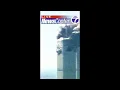 He witnessed from a helicopter