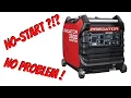 Harbor Freight Predator 3500 Inverter Generator FIXED - NO START