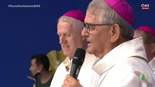 Missa Solene 17ª Romaria do Terço dos Homens 15/02/25 em Aparecida