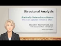 SA01U Statically Determinate Beams