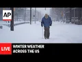 LIVE Winter weather across the US
