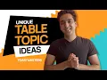 Download Lagu Table Topic Ideas for Toastmasters: How to choose fun themes \u0026 make Table Topics a memorable session