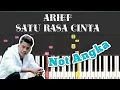 Download Lagu Arief - Satu Rasa Cinta (Piano Cover Tutorial)