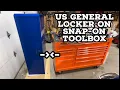 US General Locker On Snap-On Toolbox