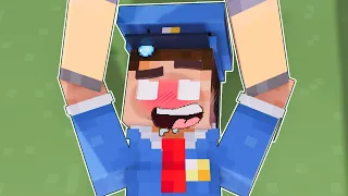 Cute Story POLICEMAN Herobrine Prison ESCAPE - Animation