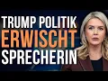 Trumps Sprecherin wird selbst Opfer seiner Politik!