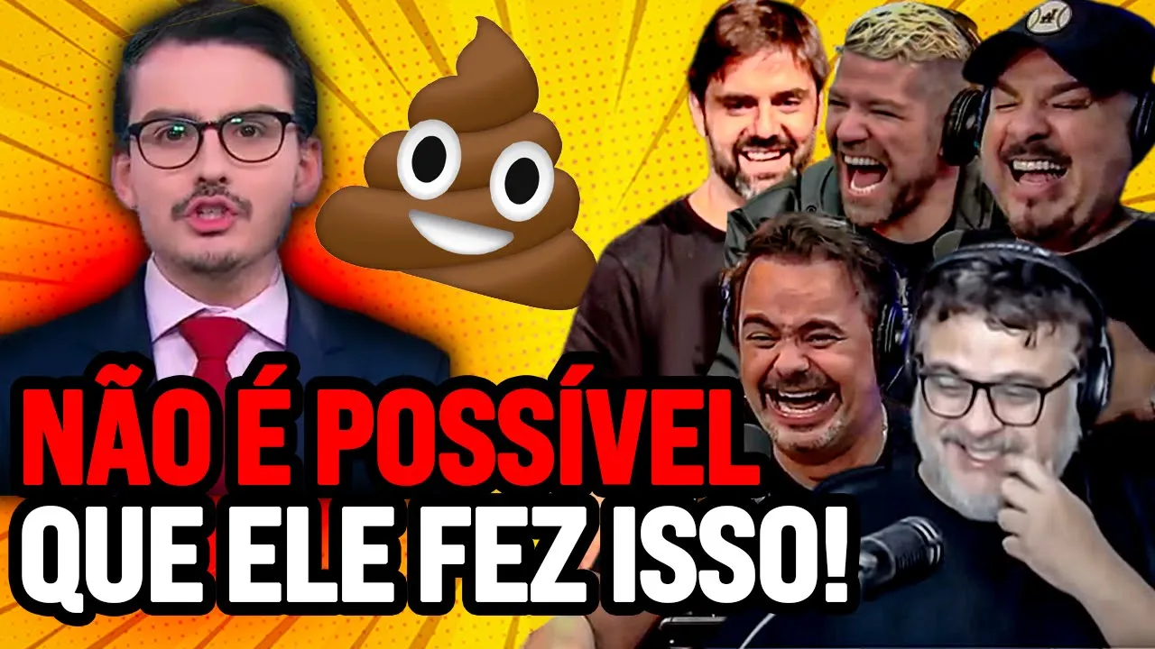 PRA CHORAR DE RIR! VEJA O QUE OS COMEDIANTES FALARAM SOBRE A DEMISSÃO DE DUDU CAMARGO