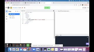 The window prompt Method Intro To Web Technologies HTML CSS JavaScript