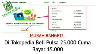 PULSA HP TERMURAH | CARA MEMBELI PULSA DI TOKOPEDIA Hai semuanya Kembali lagi bersama channel YouTub. 