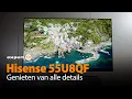 Lagu Hisense 55U8QF Review | De Hisense 4K QLED tv!