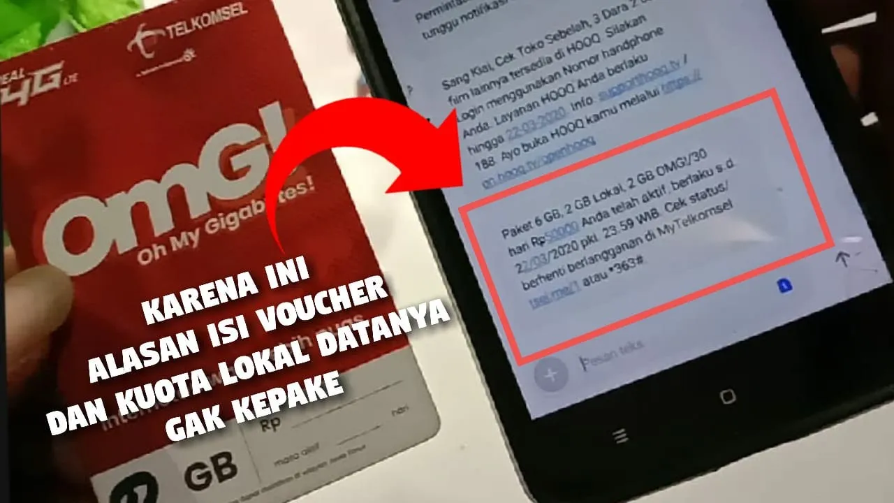 CARA MEMASUKKAN KODE VOUCHER TELKOMSEL OMG