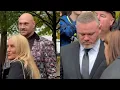 Download Lagu Tyson Fury and Wayne Rooney attend Ricky Hatton’s funeral | SWNS