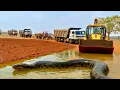 Download Lagu JCB Machine, Four Tata Trucks, and a Tractor Were Going For Soil Loading — But Then, What Happened?\