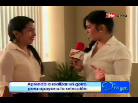 Aprenda a realizar un gorro para apoyar a la selección