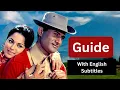 Lagu Guide (1965) - Superhit Hindi Movie With English Subtitles | Dev Anand \u0026 Waheeda Rehman