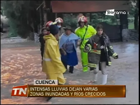 Intensas lluvias dejan varias zonas inundadas y ríos crecidos