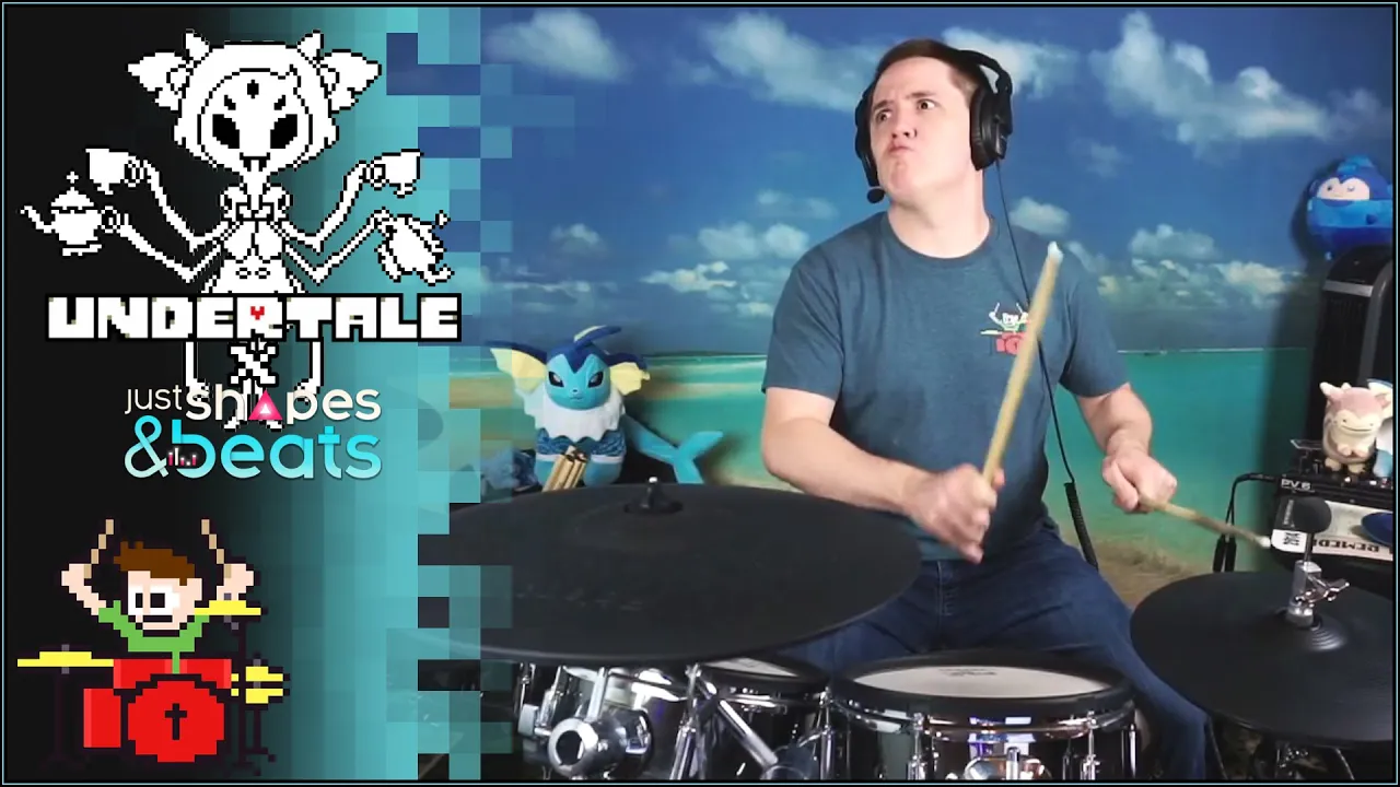 Undertale - Spider Dance (Shirobon Remix) On Drums!