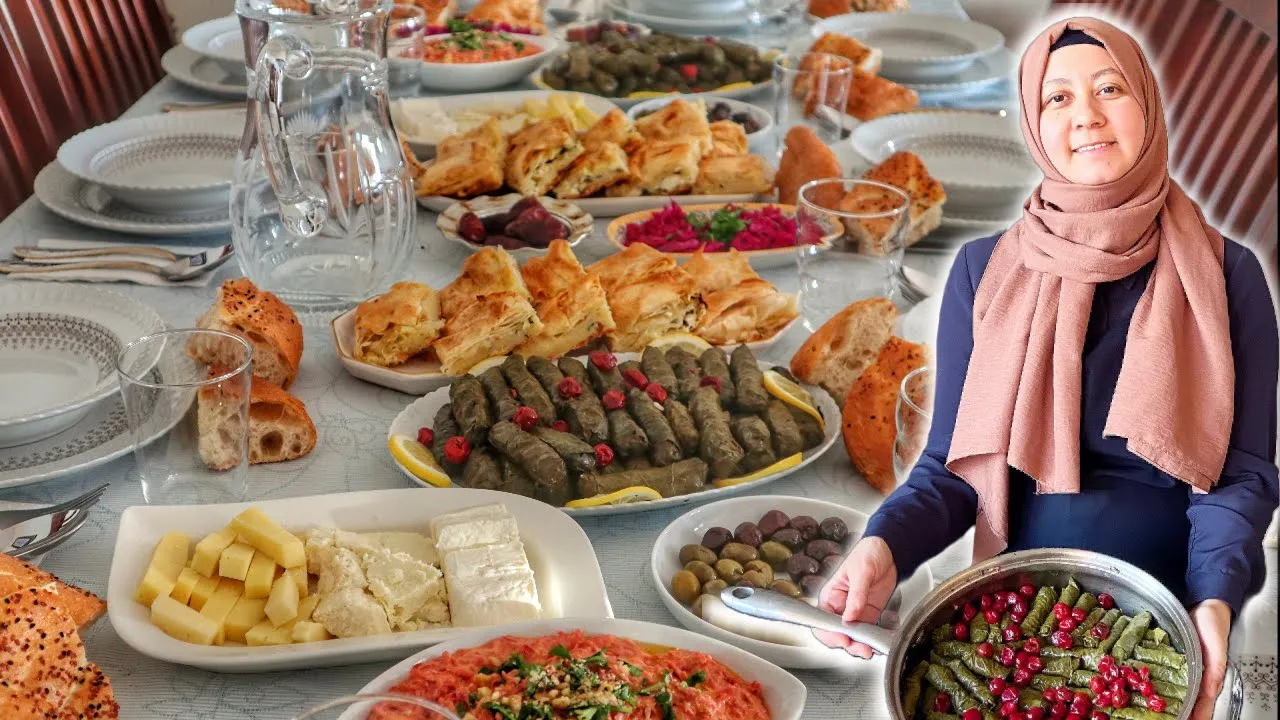 Traditional Turkish Dinner / Ramadan Menu   8 Recipes And Planning Guide