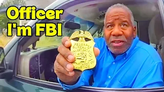 When Stupid Cops Mess With FBI Agent 