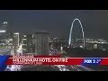 Fire breaks out at Millennium Hotel site