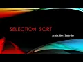 Selection Sort Selection Sort Bangla Tutorial Raisa Akhtar Sreejan Bose