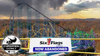 The Abandoned Six Flags America - The Worst Theme Park
