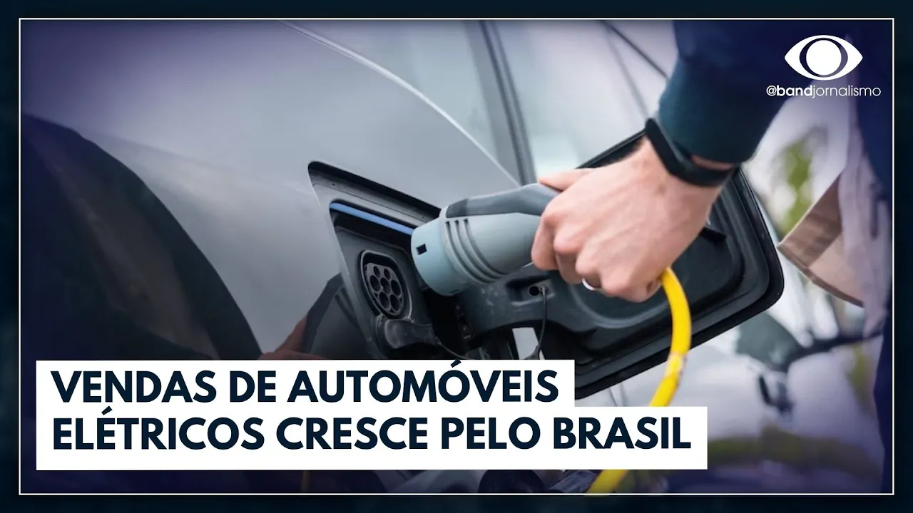 Mercado aquecido: venda de carros elétricos dispara no Brasil | Jornal da Band