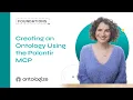 Creating an Ontology Using the Palantir MCP