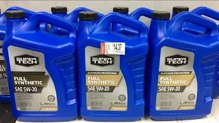Walmart Super Tech Full Synthetic Engine Oil - One Year Update