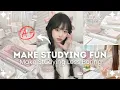 How to Make Studying less Boring and more FUN Romanticize studying