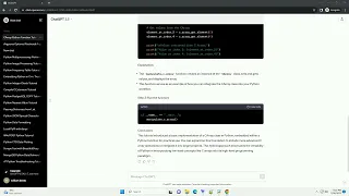 c array with python class inside python function