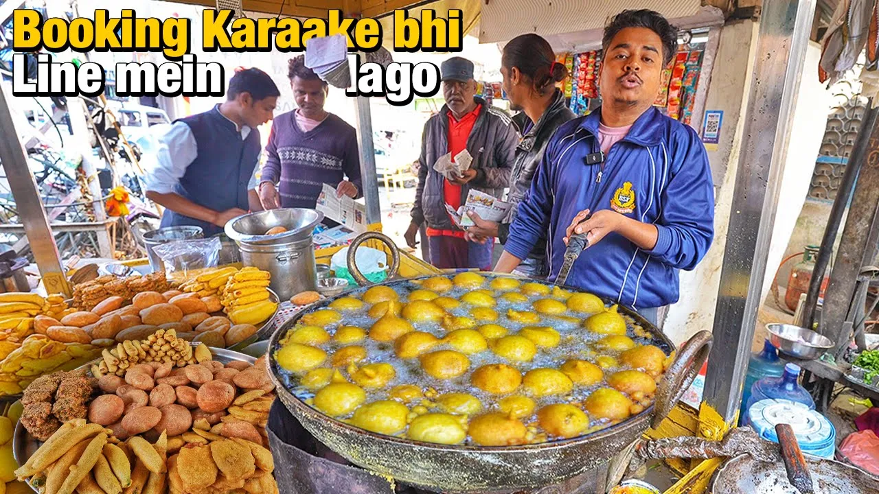 RAJASTHAN  Indian Street Food Samrats Udaipur  Dal Poori, 20+ type Pakore, Pandit G Vadapav