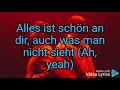 SANTOS x SIDO - Geschlossene Augen [Official Lyrics Video]