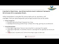 Java String Functions Used in Selenium Framework