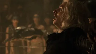 khal drogo pouring molten gold over viserys head a crown for a king game of thrones