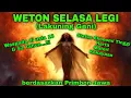 Lagu Primbon Jawa Lengkap : Weton Selasa Legi