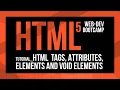 HTML Tags Elements Attributes and Void Elements