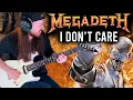Lagu MEGADETH - I Don’t Care | Full Guitar Cover (WITH ALL SOLOS) *NEW SONG 2025*