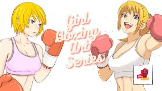 Girl Boxing Art Series Manga Anime