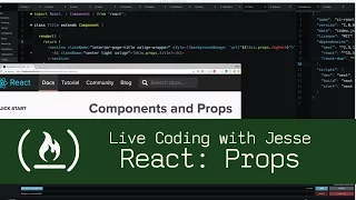 React Props - Live Coding with Jesse