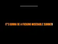 To the Grave - Miserable Summer (Karaoke version)