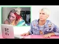 HAIRDRESSER REACTS TO GIRLS GOING RED TO BLONDE AND BLONDE TO RED