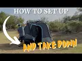 How To Set Up and Take Down The Ozark Trail 6 Person Cabin Tent
