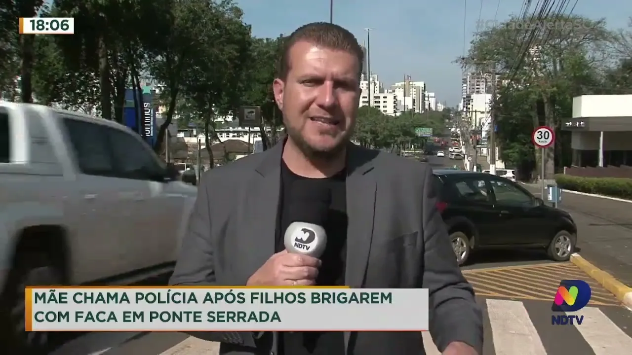 Polícia é acionada para interromper briga entre irmãos