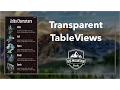 Transparent TableView - Zelda App iOS Xcode 8 Swift 3