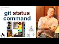 git status command example