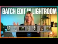 Is Batch Editing in Lightroom Classic the SECRET to Faster Photo Editing